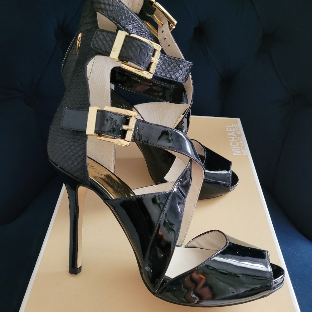 Michael Kors leather heals